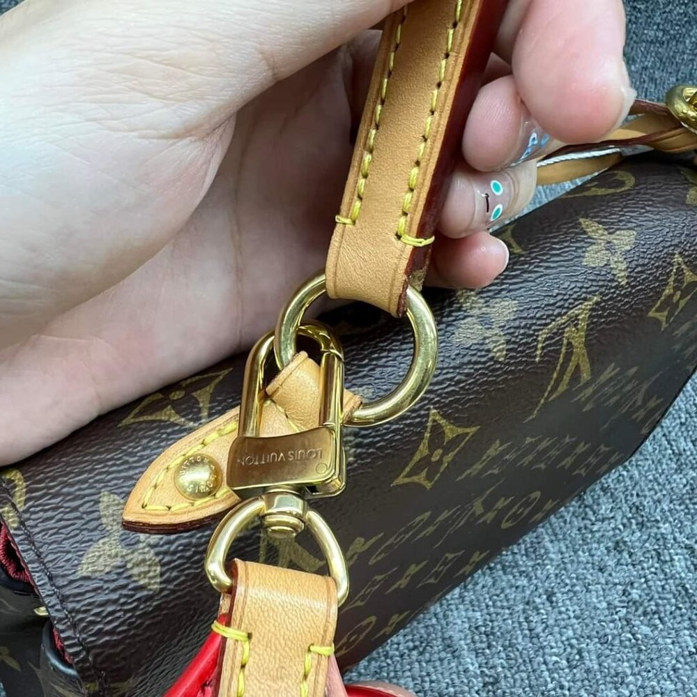 100% Authentic Louis Vuitton Monogram Cluny BB Satchel Bag - Picture 3 of 16